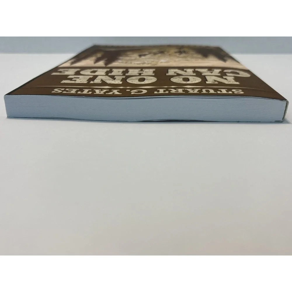 No One Can Hide by Stuart G.‎ Yates Reuben Cole Western Large Print Paperback